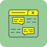 Messaging Vector Icon Design