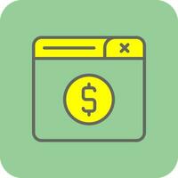 Online Payment Vector Icon Design