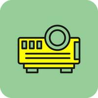 Projector Vector Icon Design