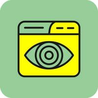 Eye Vector Icon Design