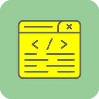 Programming Vector Icon Design