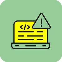 Error Vector Icon Design