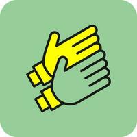 Clapping Vector Icon Design