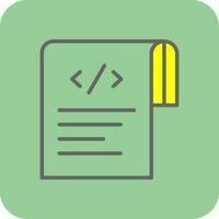 Coding Vector Icon Design