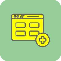 Website Vector Icon Design