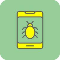 Bug Vector Icon Design