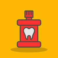 Mouthwash Vector Icon Design