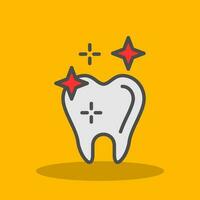 sano diente vector icono diseño