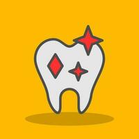 Clean Tooth Vector Icon Design