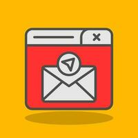 Send Mail Vector Icon Design