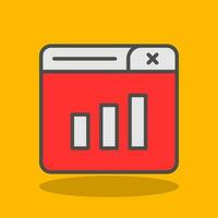 Statistics Vector Icon Design
