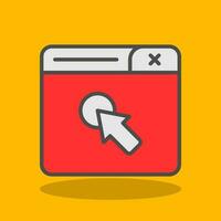 Click Vector Icon Design