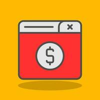 Online Payment Vector Icon Design