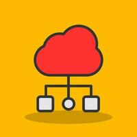 Cloud Computing Vector Icon Design