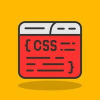 Css Coding Vector Icon Design