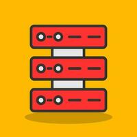 Server Vector Icon Design