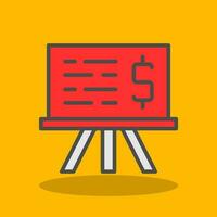 Presentation Vector Icon Design