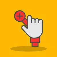 Zoom In Vector Icon Design