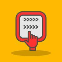 Right Arrow Vector Icon Design