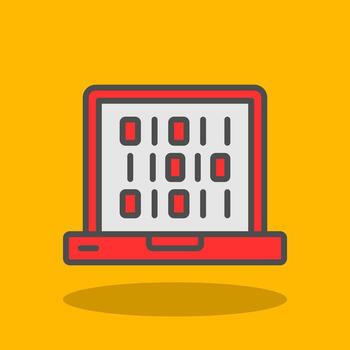 binario vector icono diseño