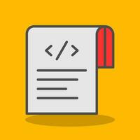 Coding Vector Icon Design
