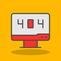 404 Vector Icon Design