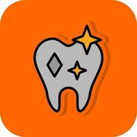 limpiar diente vector icono diseño