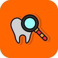 Dental Checkup Vector Icon Design