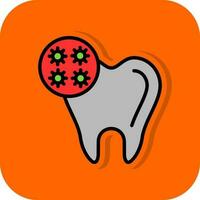 Bacteria Vector Icon Design