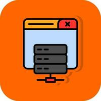 Server Vector Icon Design