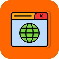 World Wide Web Vector Icon Design