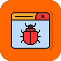 Bug Vector Icon Design