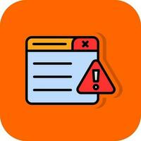 Warning Vector Icon Design