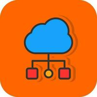 Cloud Computing Vector Icon Design