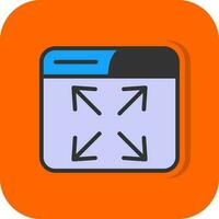 Expand Vector Icon Design