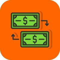 Money Exchange Vector Icon Design