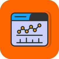 Analytics Vector Icon Design