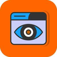 Eye Vector Icon Design