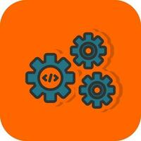 Processing Vector Icon Design