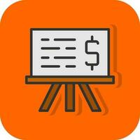 Presentation Vector Icon Design