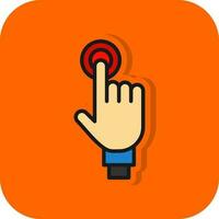 Double Tap Vector Icon Design
