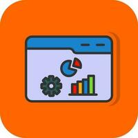 Statistics Vector Icon Design
