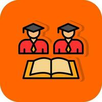 Alumni Vector Icon Design