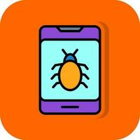 Bug Vector Icon Design