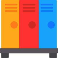 Locker Vector Icon Design