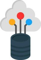 Cloud Data Vector Icon Design