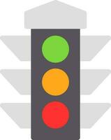 Traffic Lights Vector Icon Design