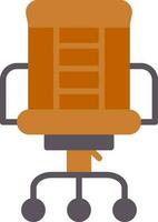 diseño de icono de vector de silla de jefe