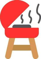 Grill Vector Icon Design