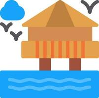 Resort Vector Icon Design